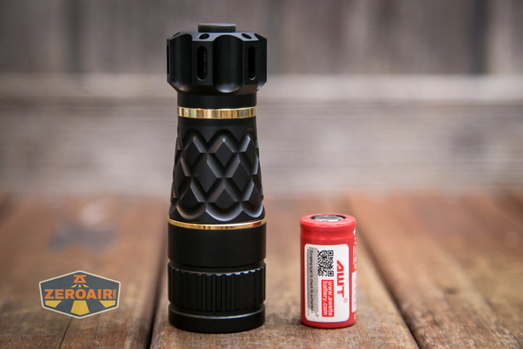 Lumintop Thor1 LED flashlight with 18350 cell