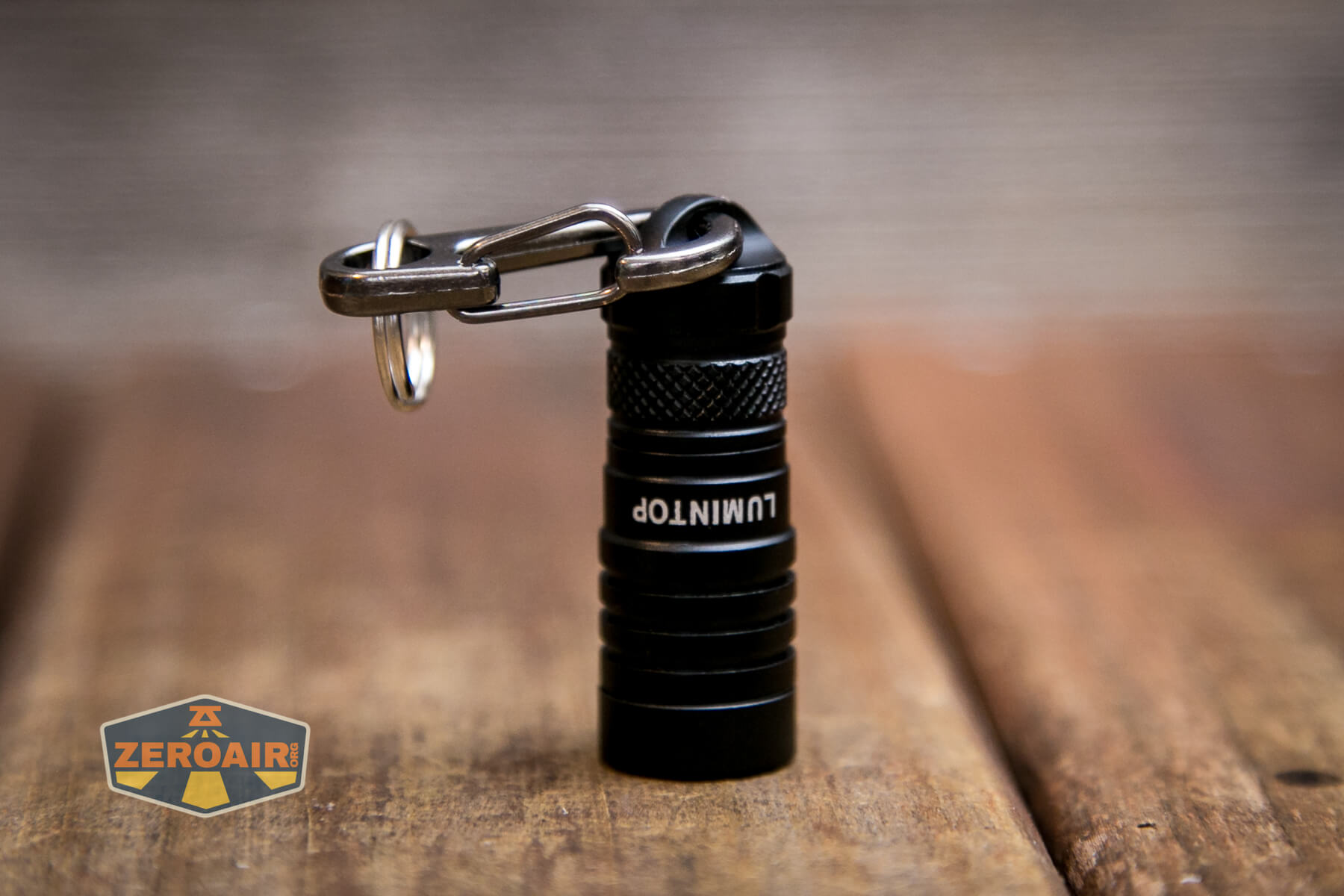 Lumintop Frog Keychain flashlight keyring loop