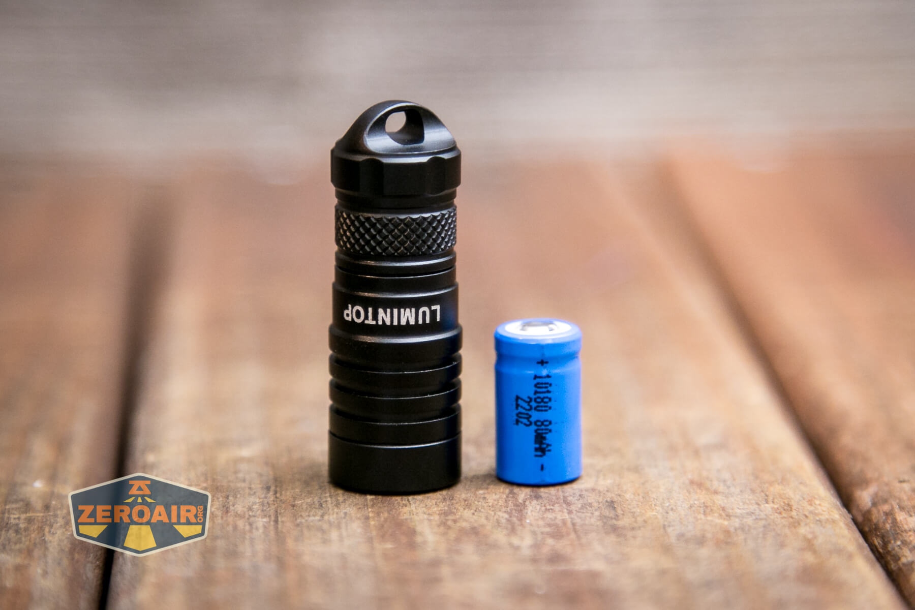 Lumintop Frog Keychain flashlight included 10180