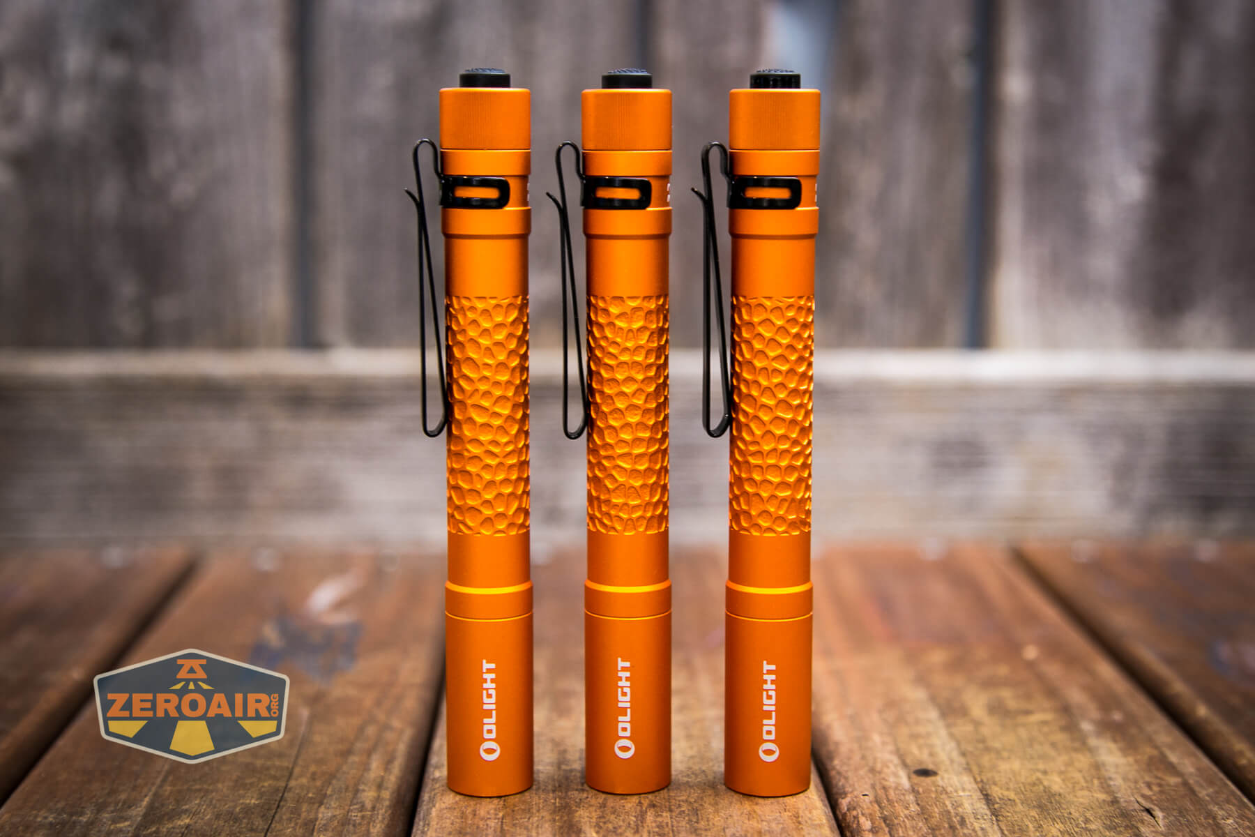 Olight i5T Plus Pebble flashlight all three ccts