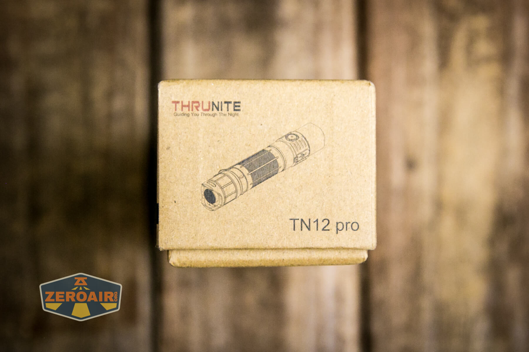 Thrunite TN12 Pro flashlight box