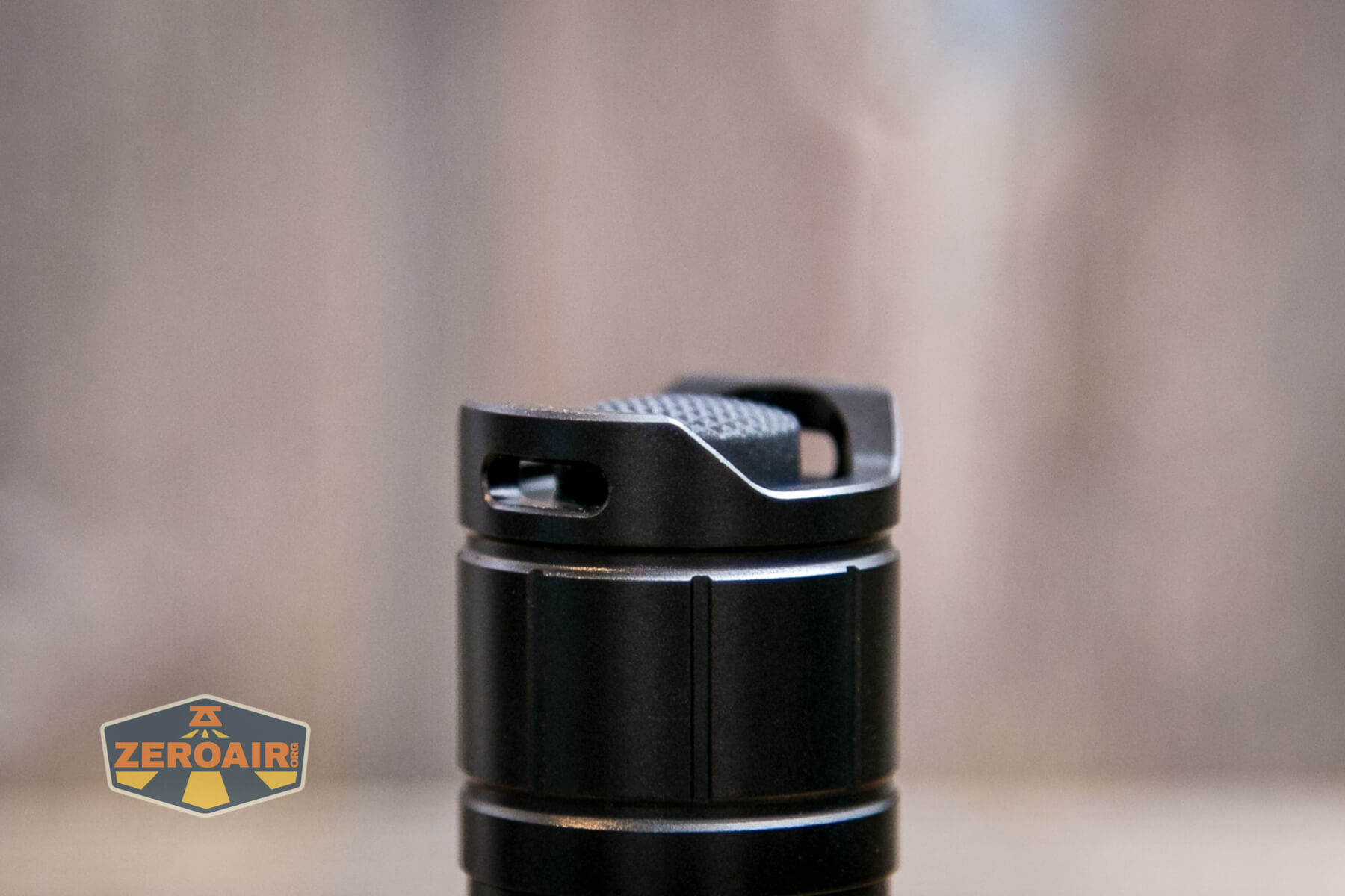 Thrunite TN12 Pro flashlight lanyard loop in tailcap