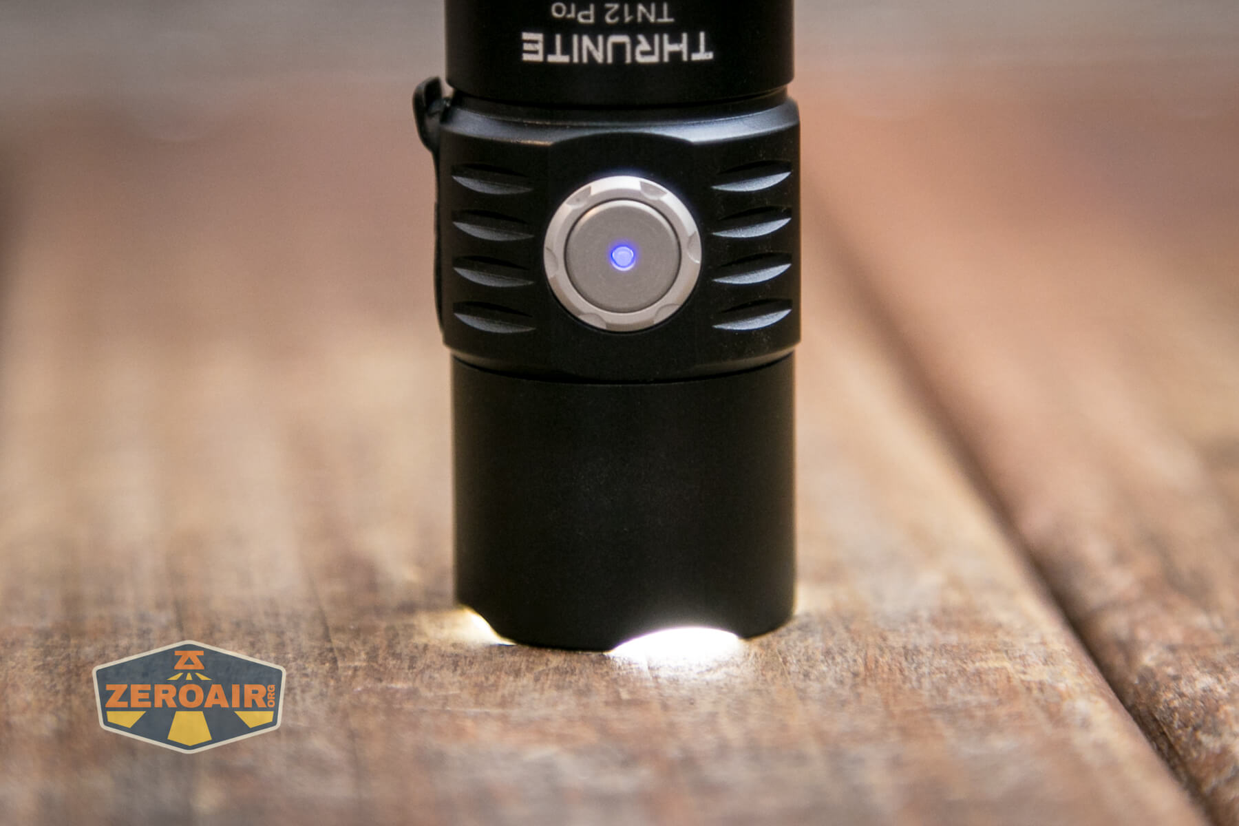 Thrunite TN12 Pro flashlight bezel