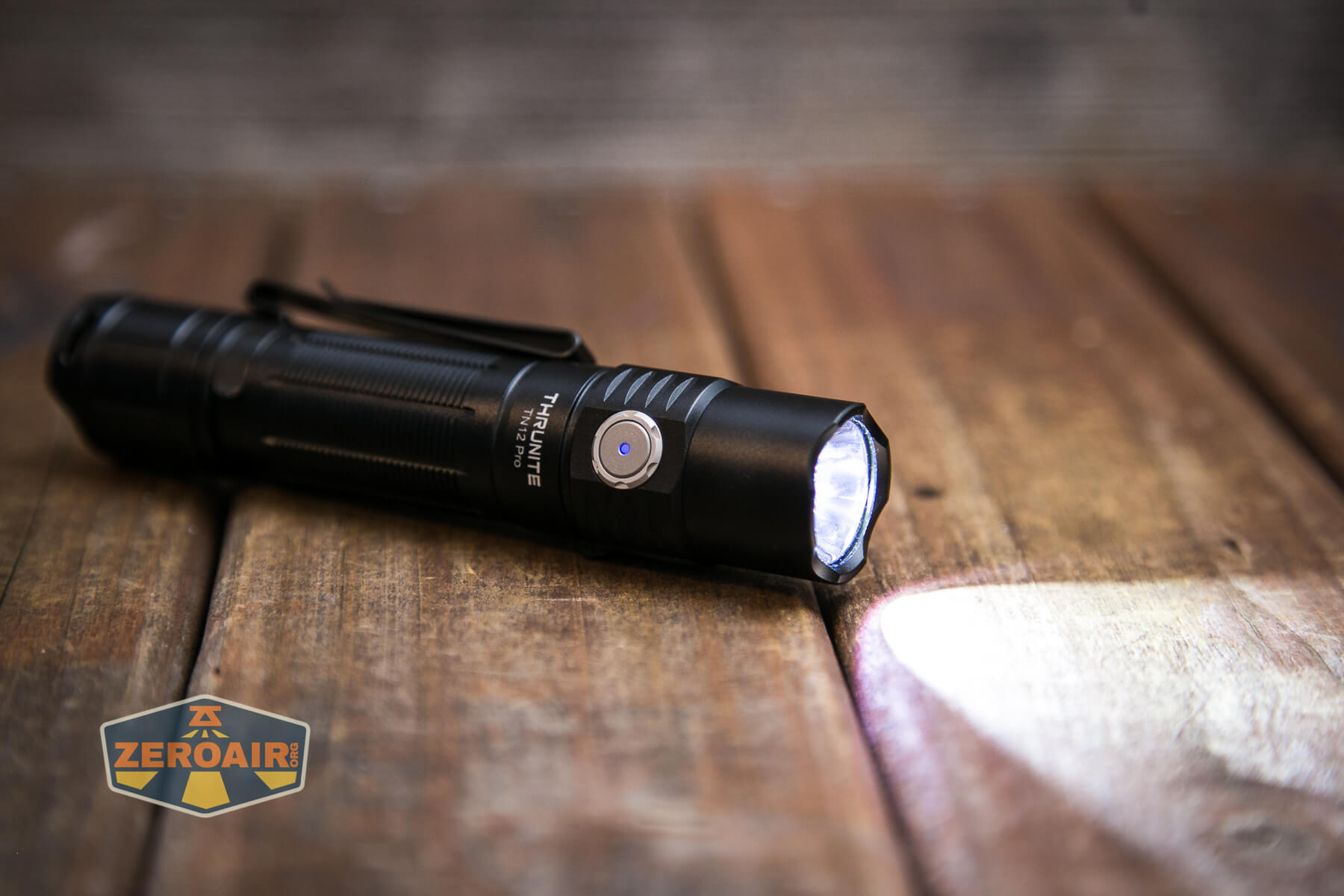 Thrunite TN12 Pro flashlight on