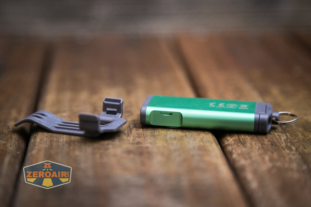 WWuben G2 keychain flashlight pocket clip