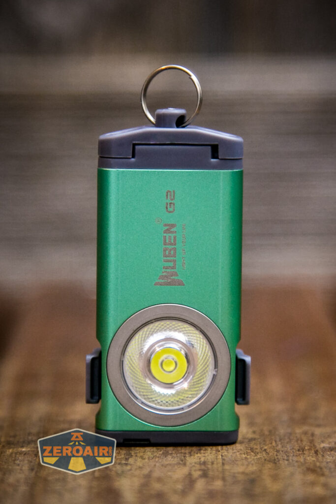 WWuben G2 keychain flashlight split ring