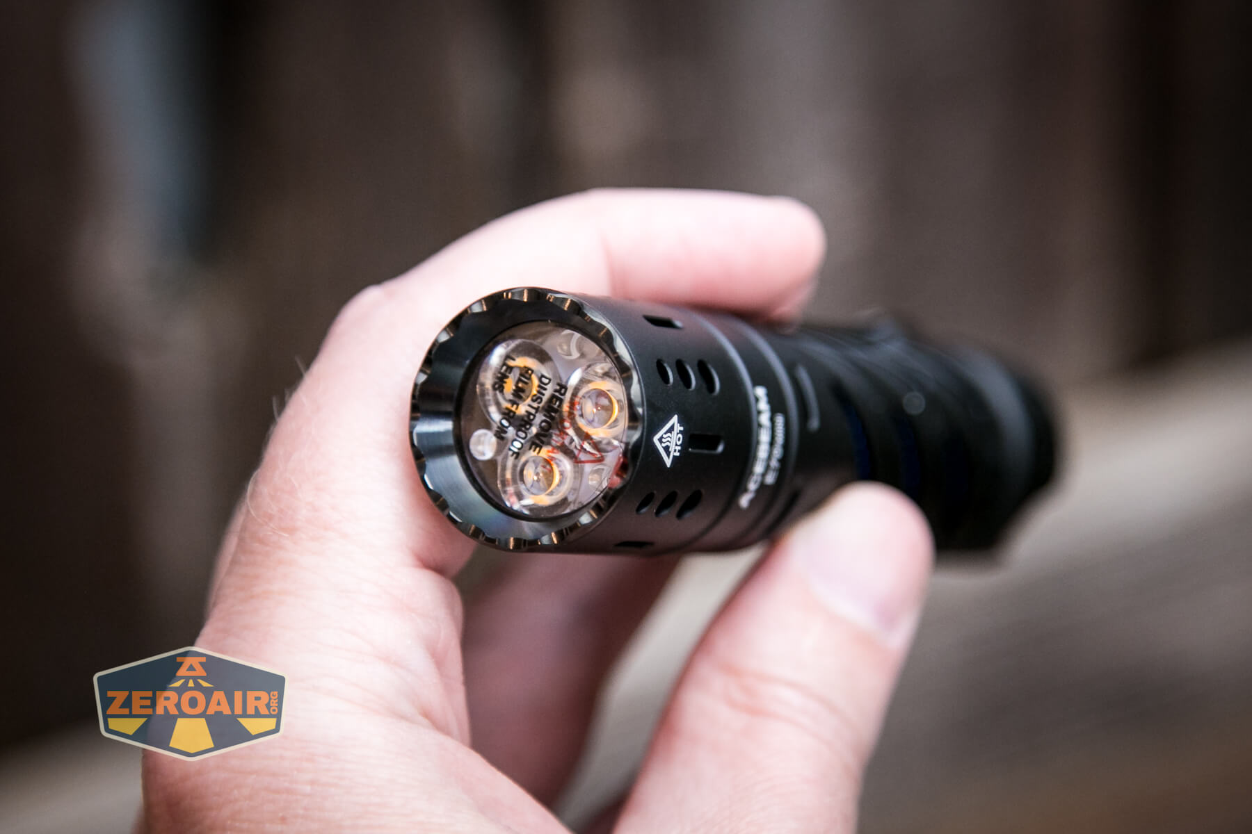 Acebeam E70 Mini flashlight lens cover