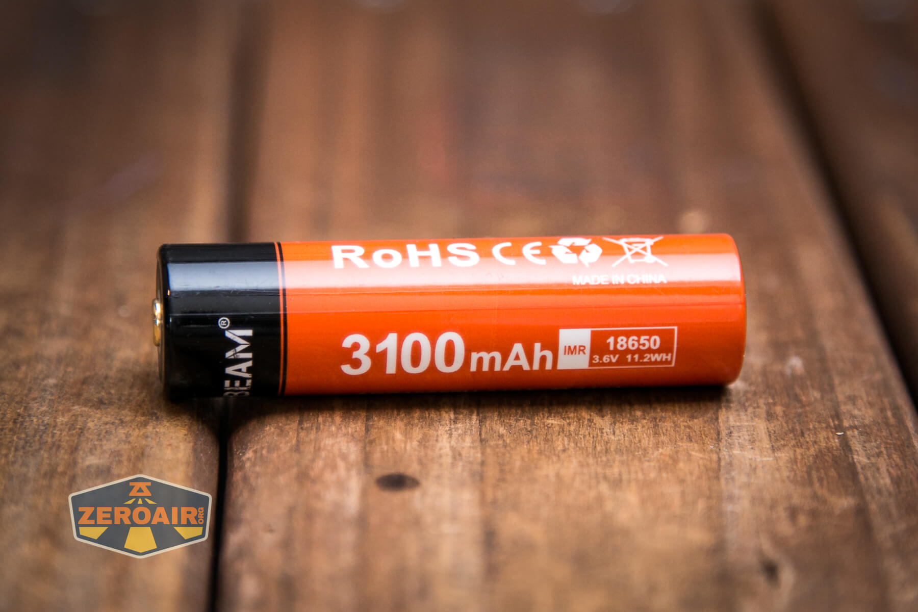 Acebeam E70 Mini flashlight included 18650