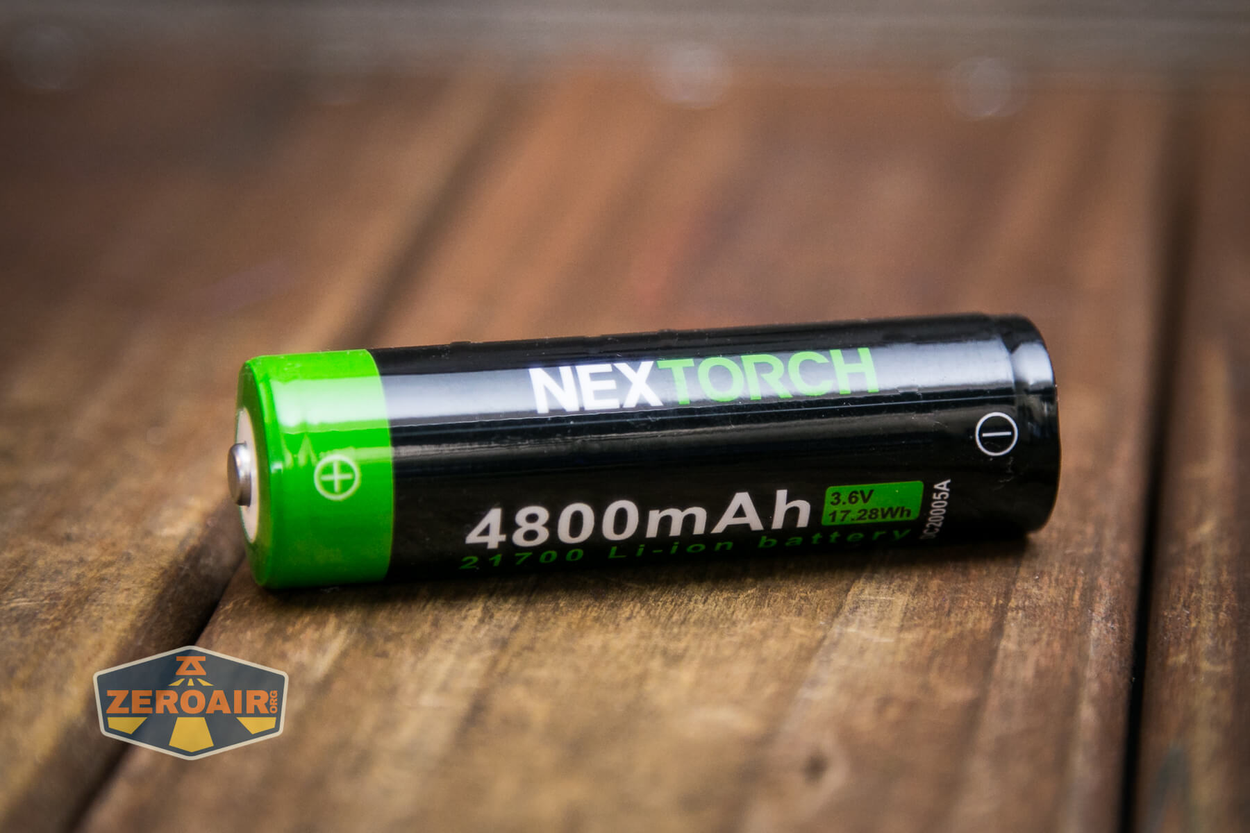 Nextorch P82 long-range flashlight included 21700 cell