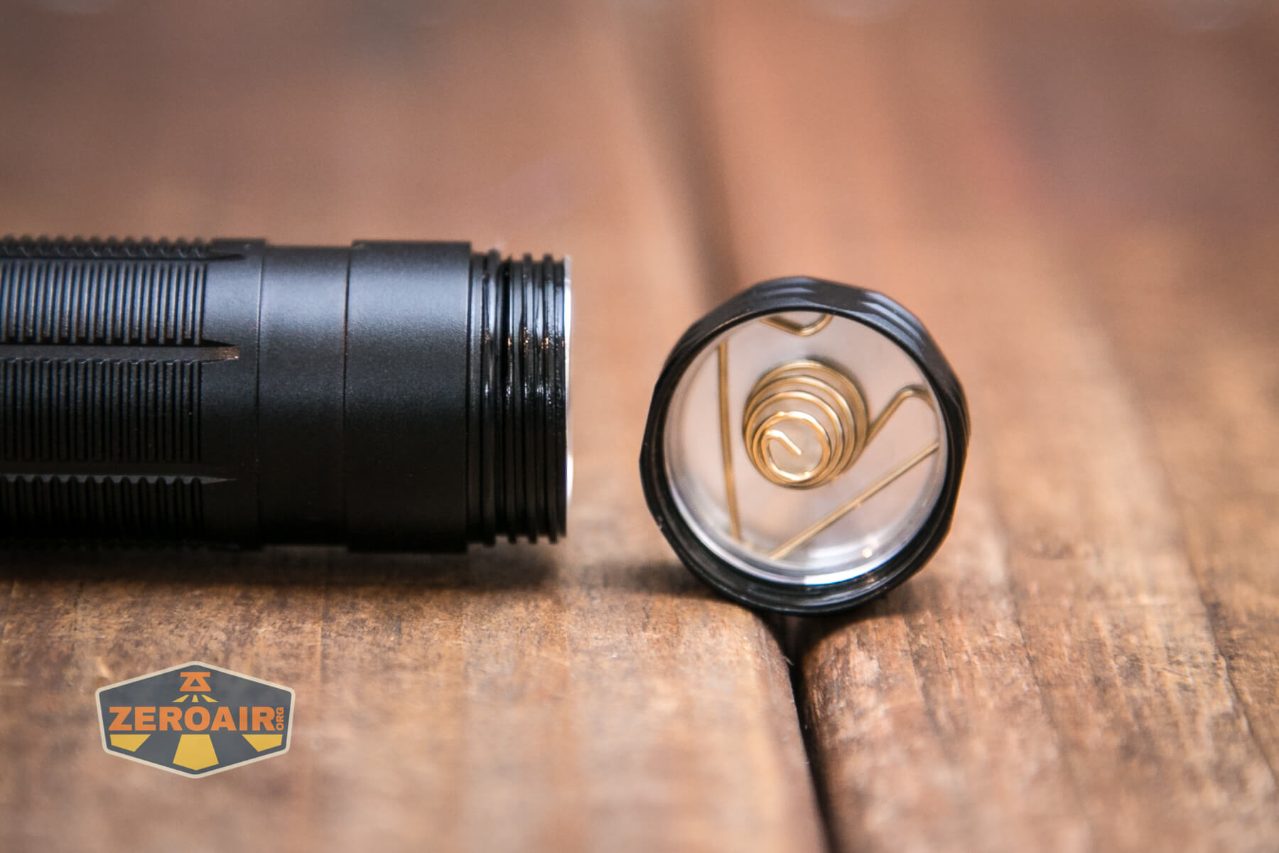 Thrunite Thrower Headlamp tailcap off