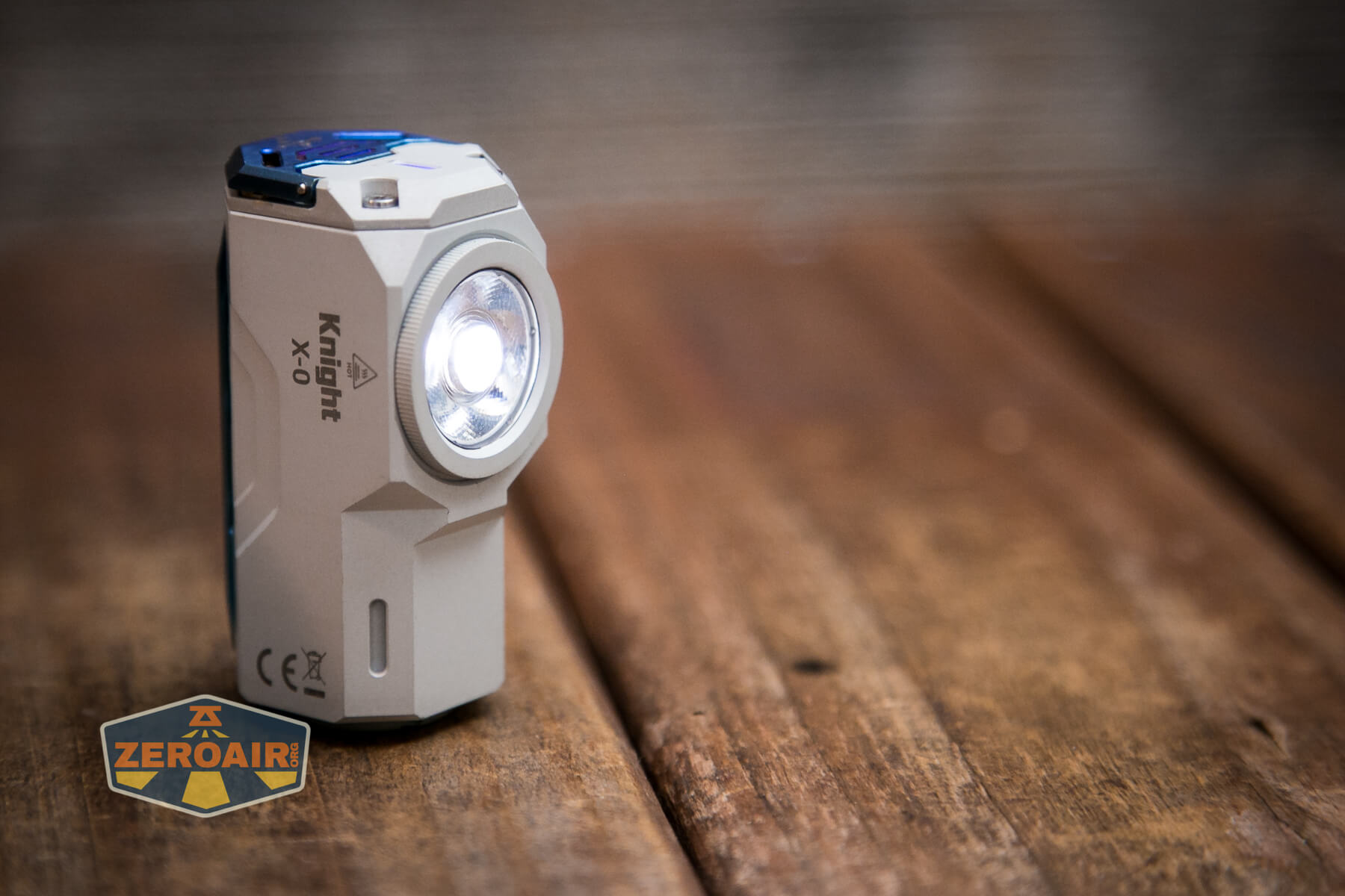 Wuben X-0 Knight flashlight on