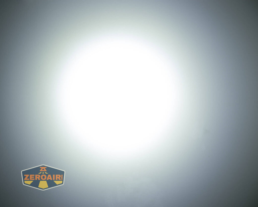 beamshots on ceiling