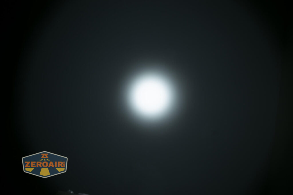 beamshots on ceiling