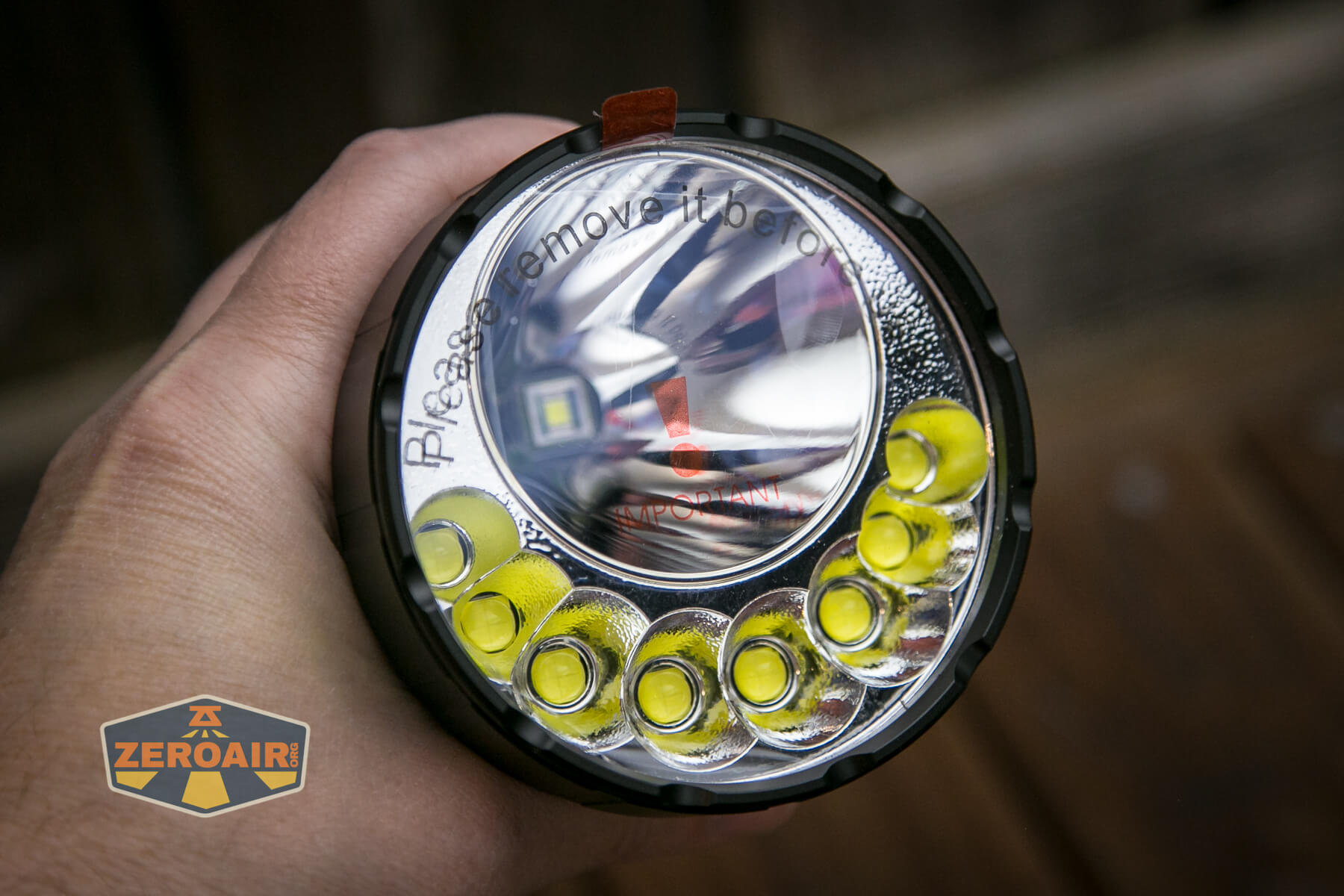 Imalent MR90 flashlight lens cover