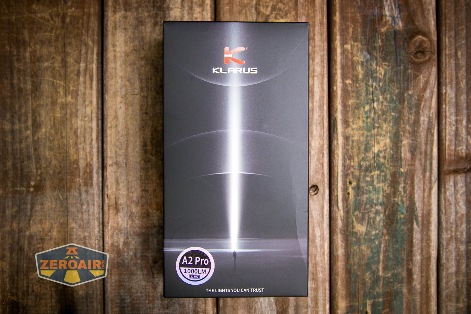 Klarus A2 Pro Zoomable flashlight box