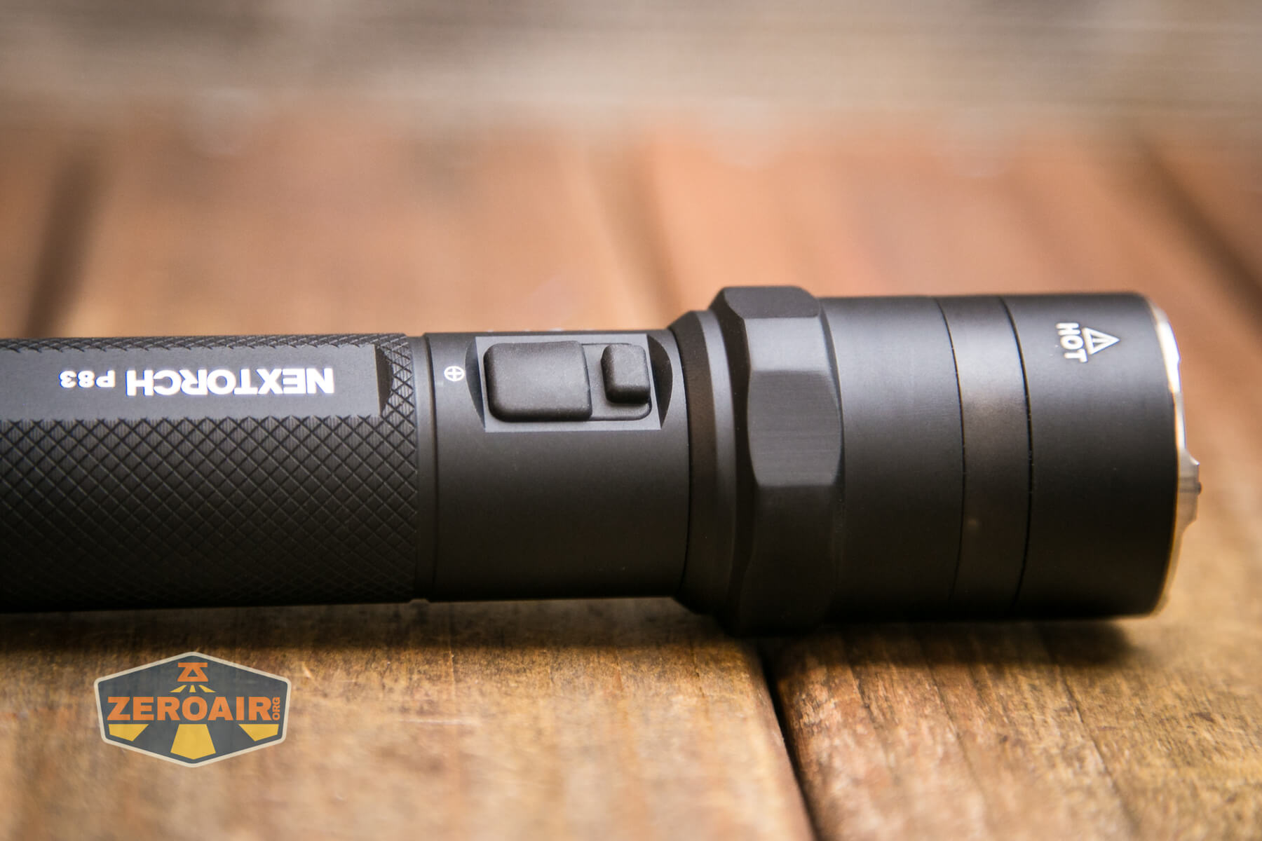 Nextorch P83 flashlight switches