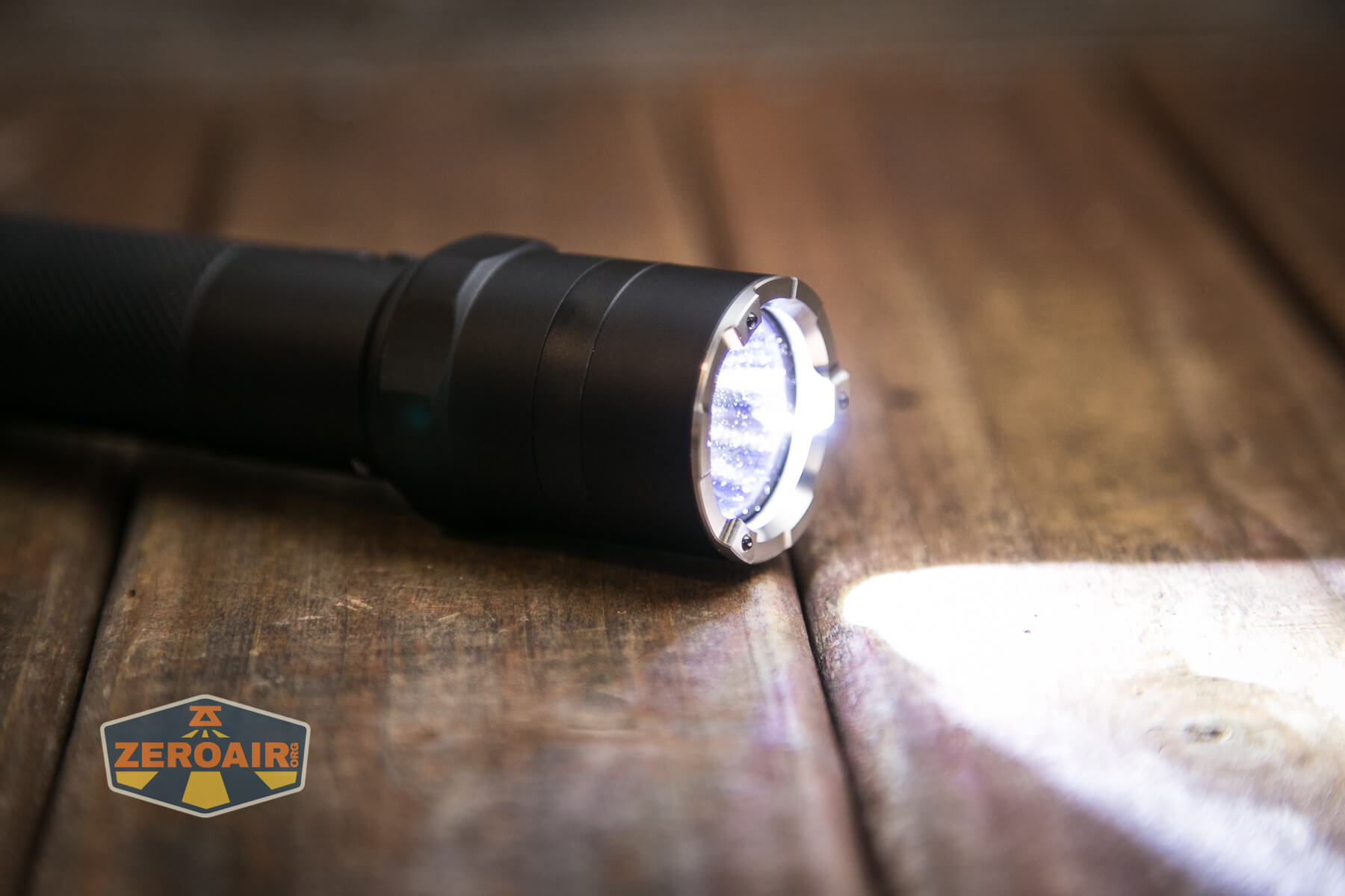 Nextorch P83 flashlight emitter on