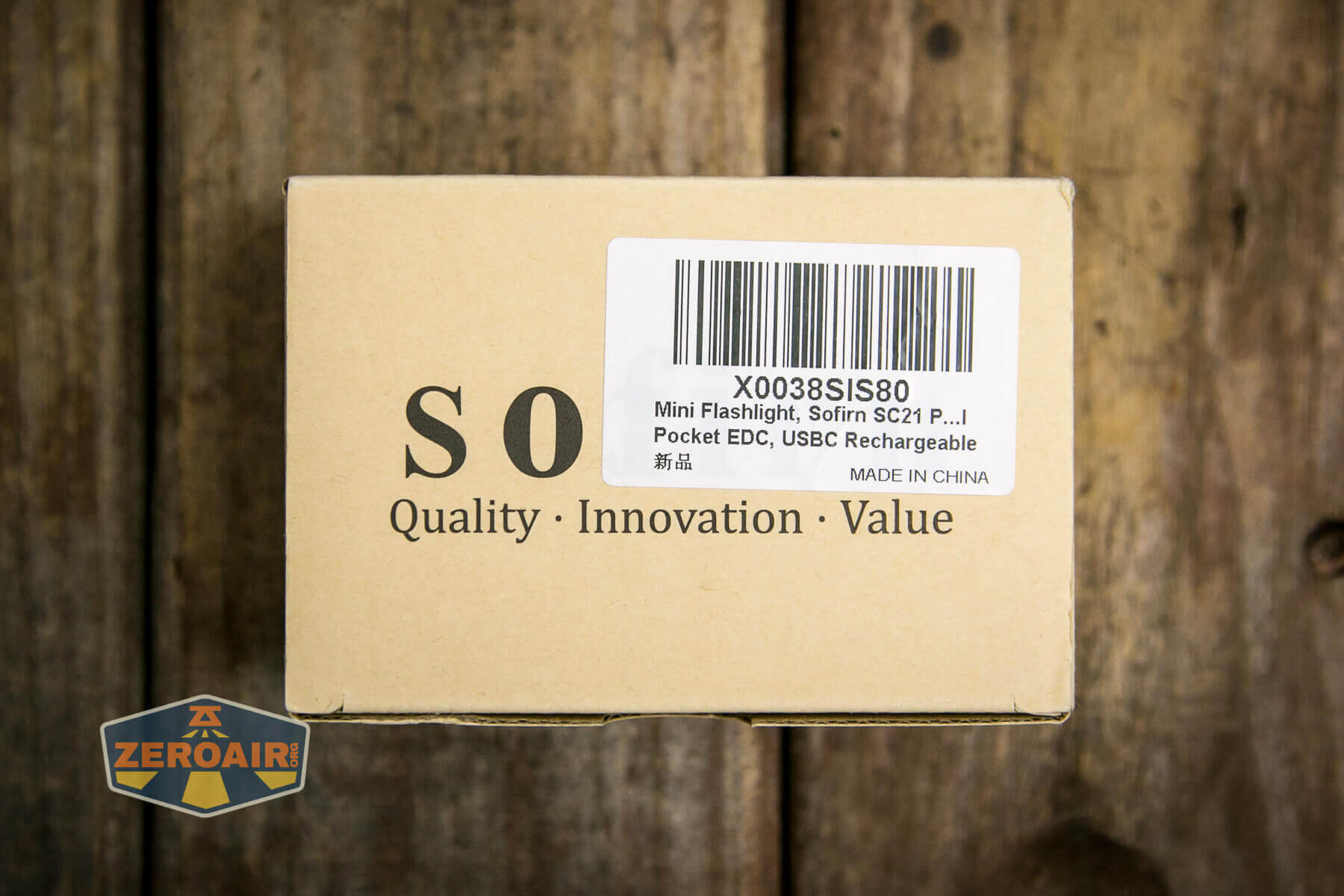 Sofirn SC21 Pro Flashlight box