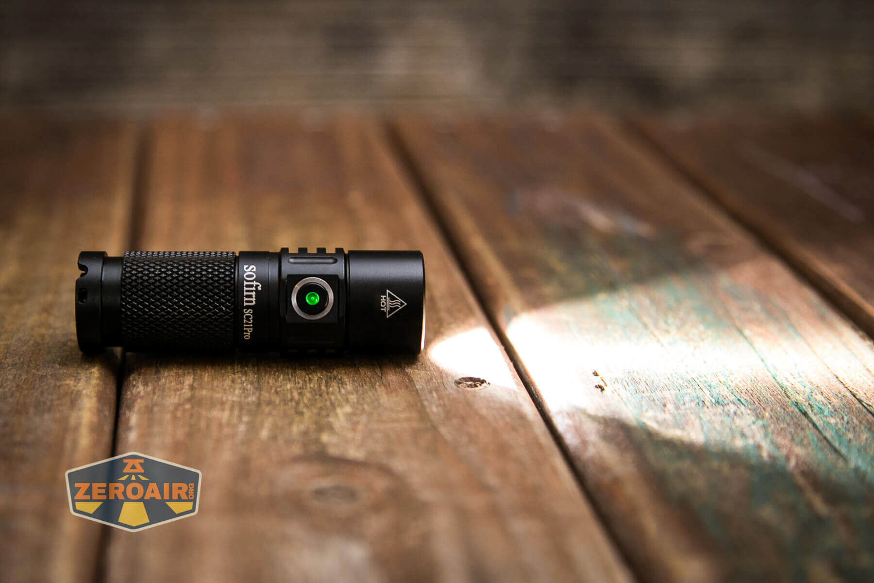 Sofirn SC21 Pro Flashlight emitter on