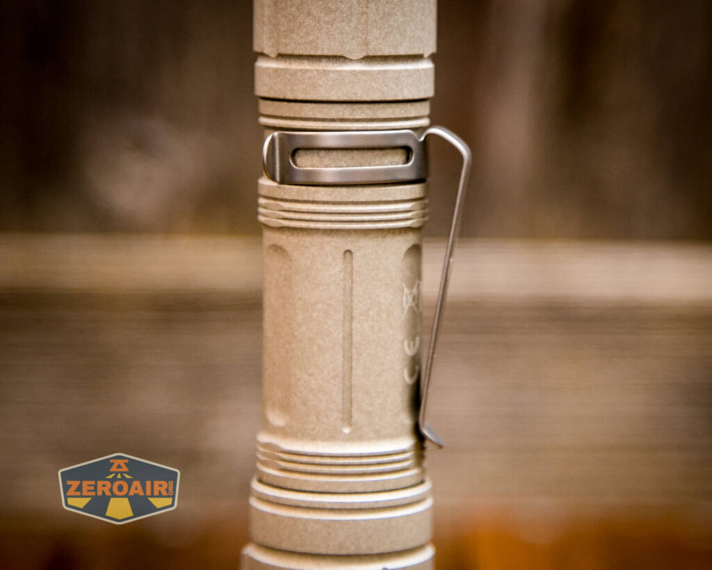 Cyansky P25 V2 flashlight pocket clip