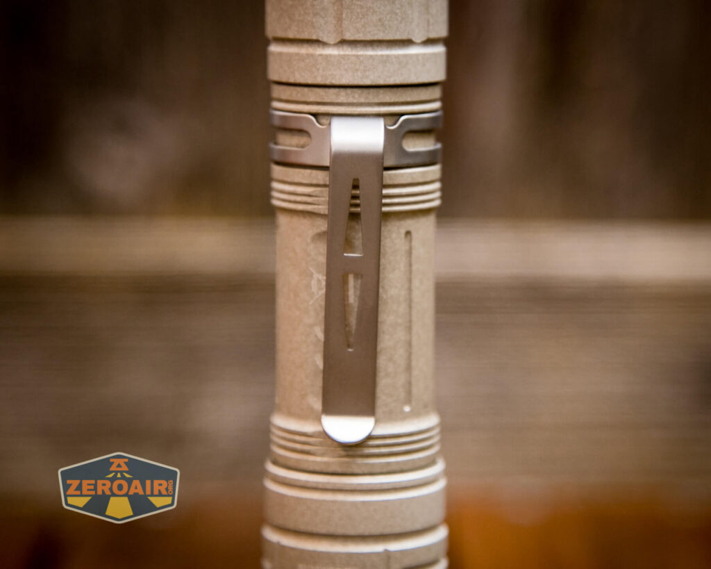 Cyansky P25 V2 flashlight pocket clip