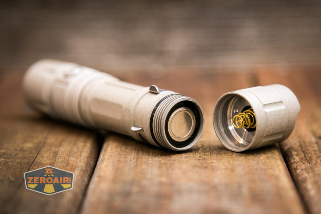 Cyansky P25 V2 flashlight included 21700 cell installed