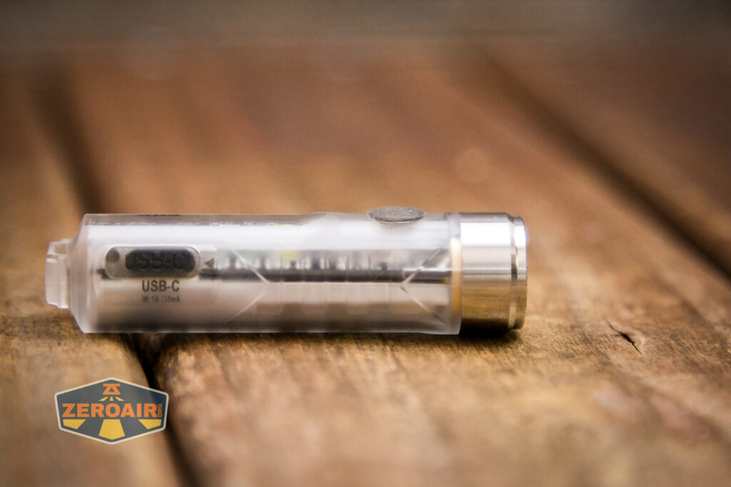 RovyVon Aurora A8 Keychain Flashlight e-switch