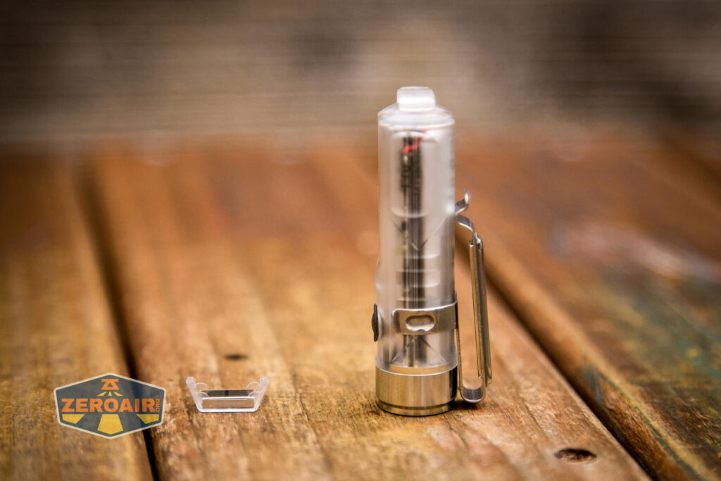 RovyVon Aurora A8 Keychain Flashlight pocket clip magnet