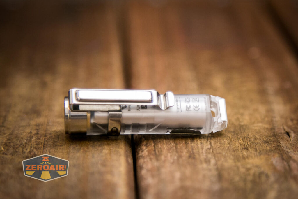 RovyVon Aurora A8 Keychain Flashlight pocket clip magnet