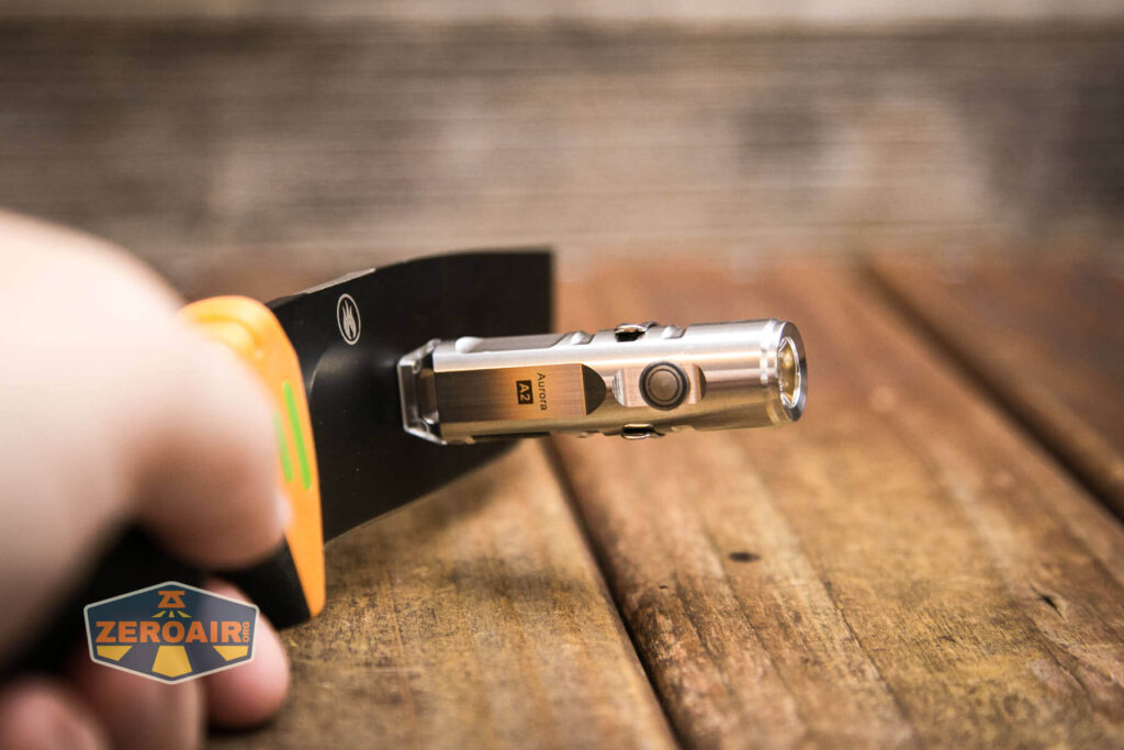 RovyVon Aurora A2 USB-C keychain flashlight tail magnet