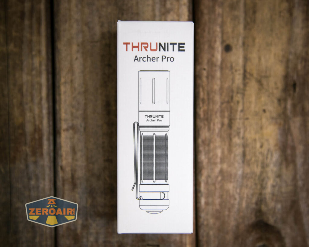 Thrunite Archer Pro flashlight box