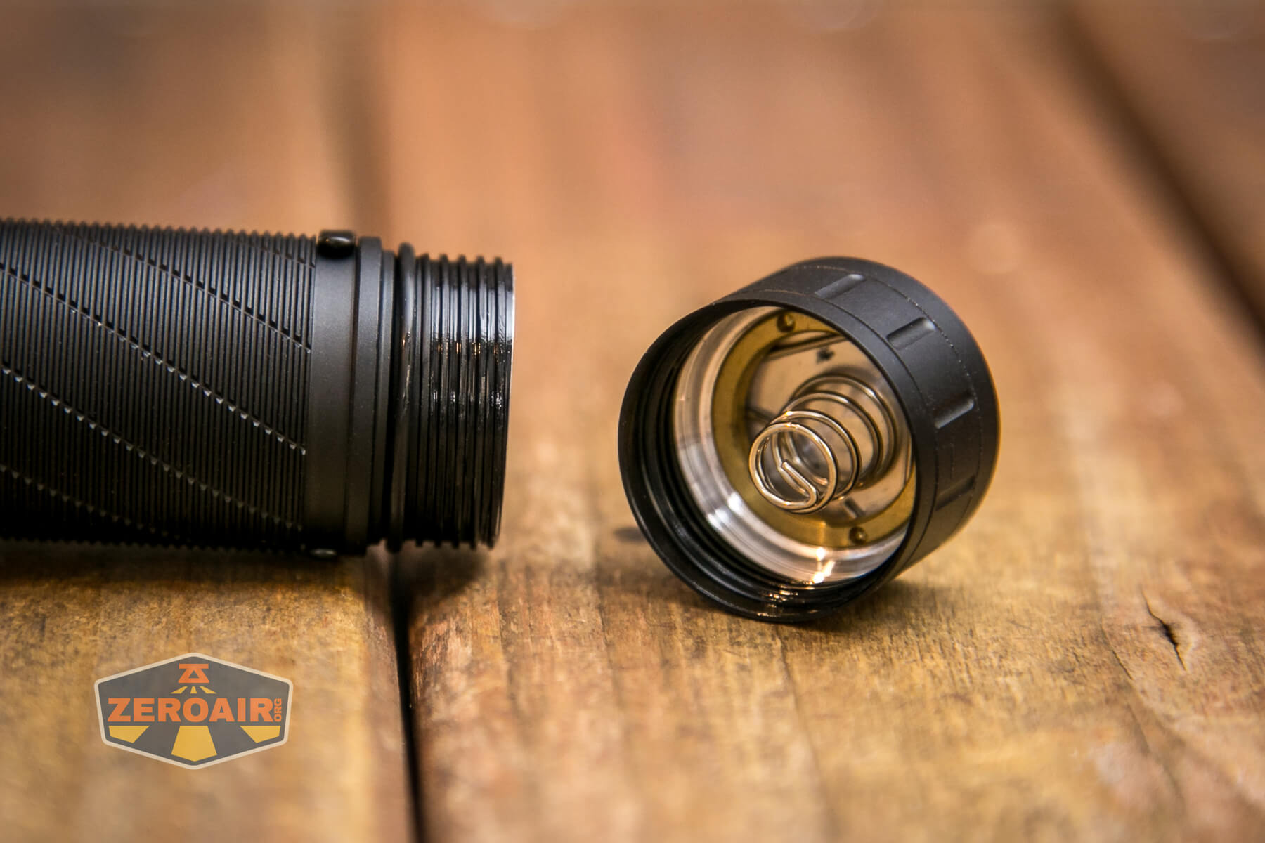 Convoy S21E flashlight tailcap spring