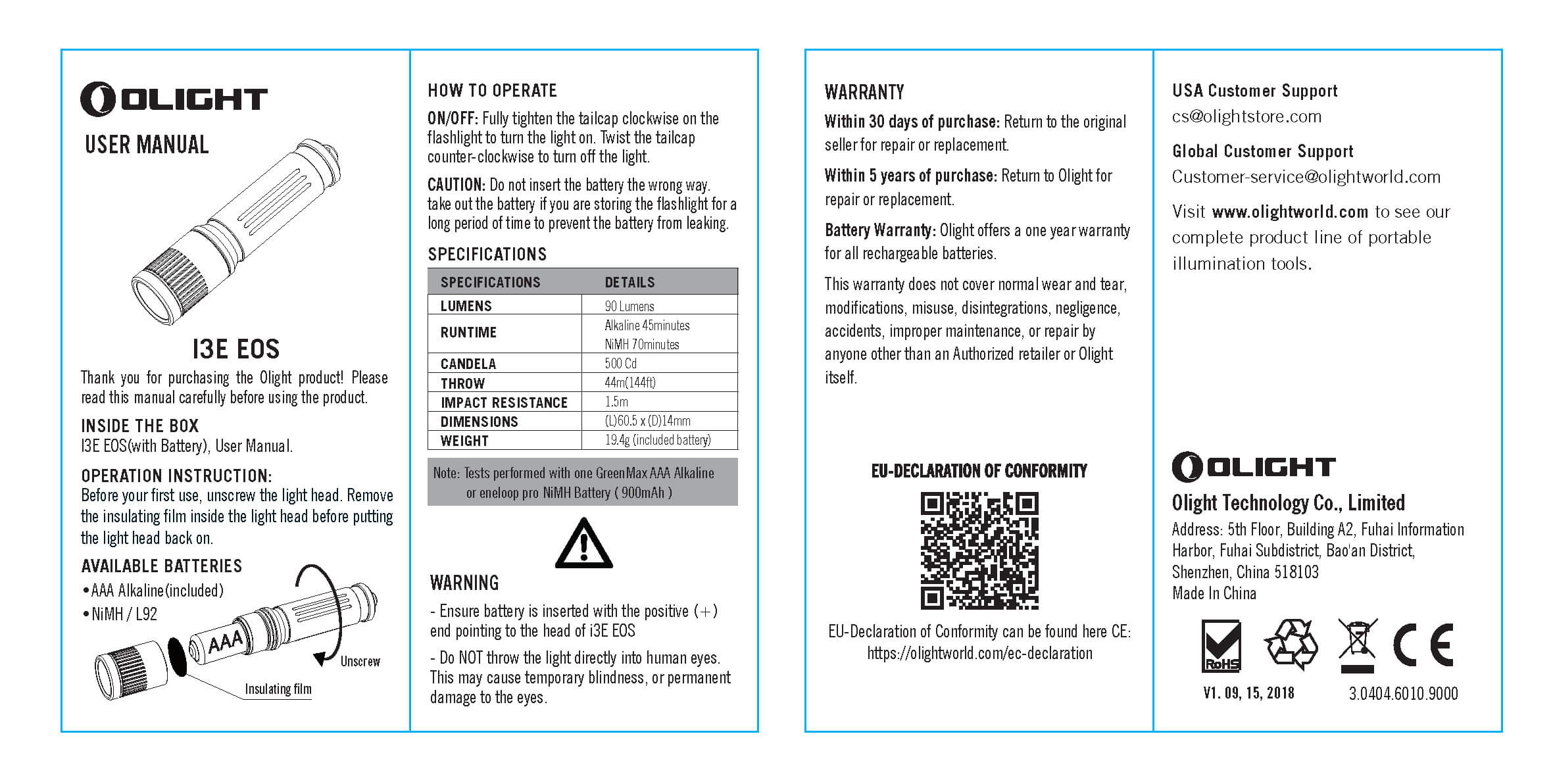user manual