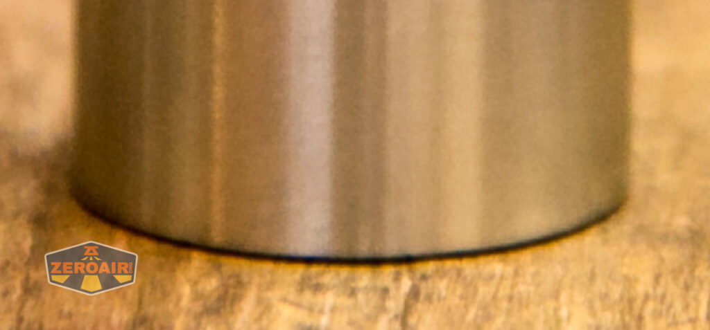 Convoy T3 Titanium flashlight top down views