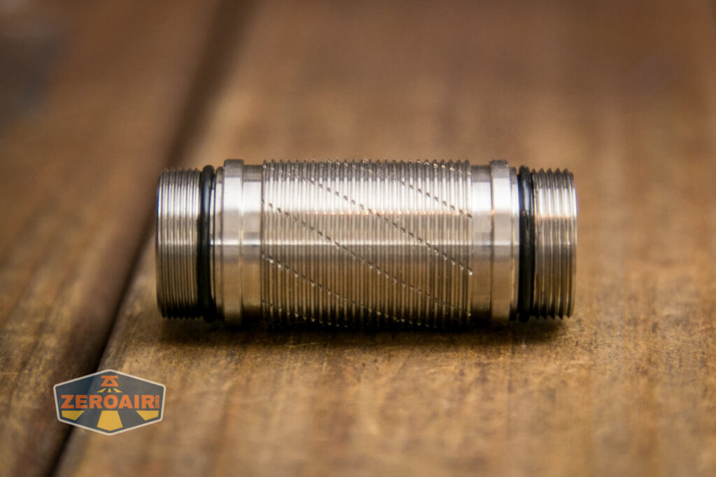 Convoy T3 Titanium flashlight cell tube