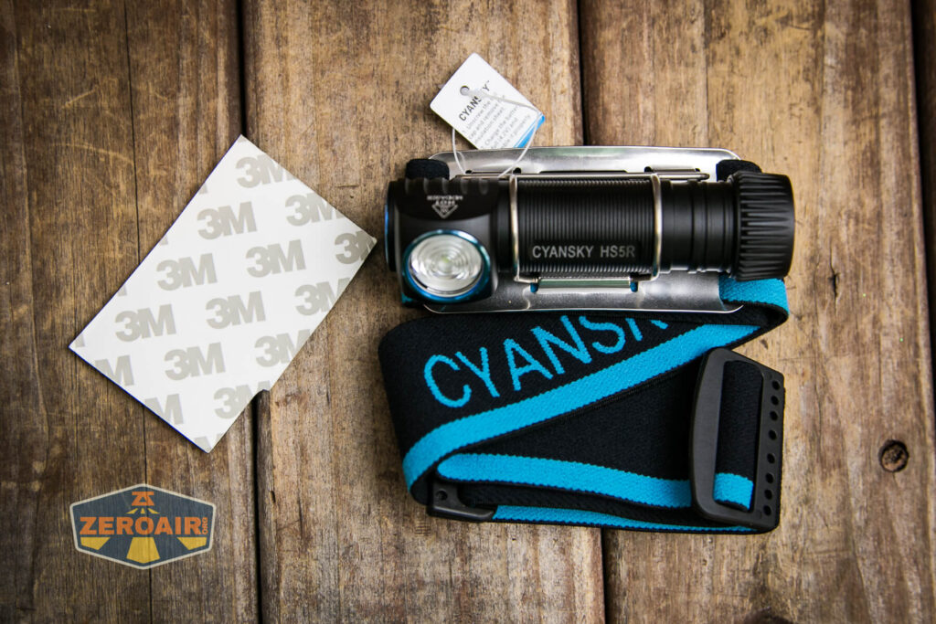Cyansky HS5R headlamp packaging