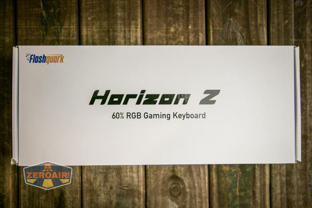Flashquark Horizon Z mechanical keyboard box