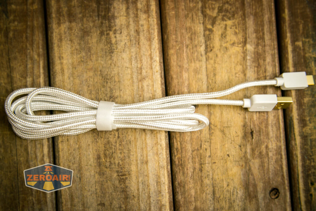 Flashquark Horizon Z mechanical keyboard usb-c cable