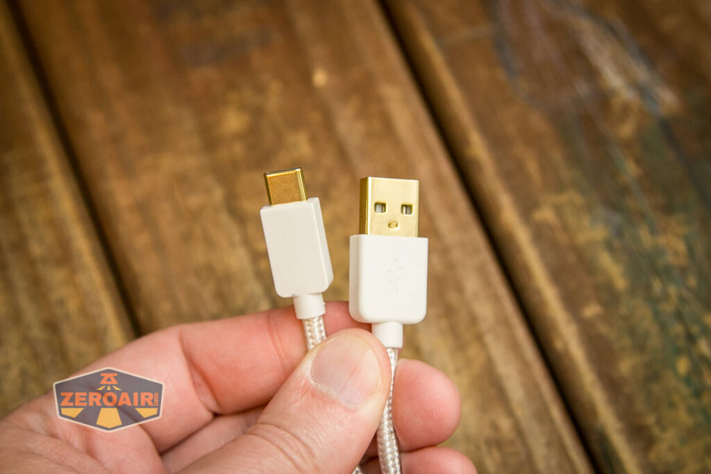 Flashquark Horizon Z mechanical keyboard usb-c cable