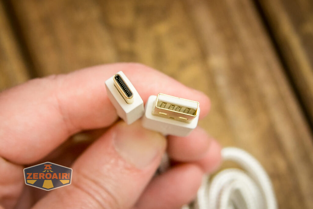 Flashquark Horizon Z mechanical keyboard usb-c cable