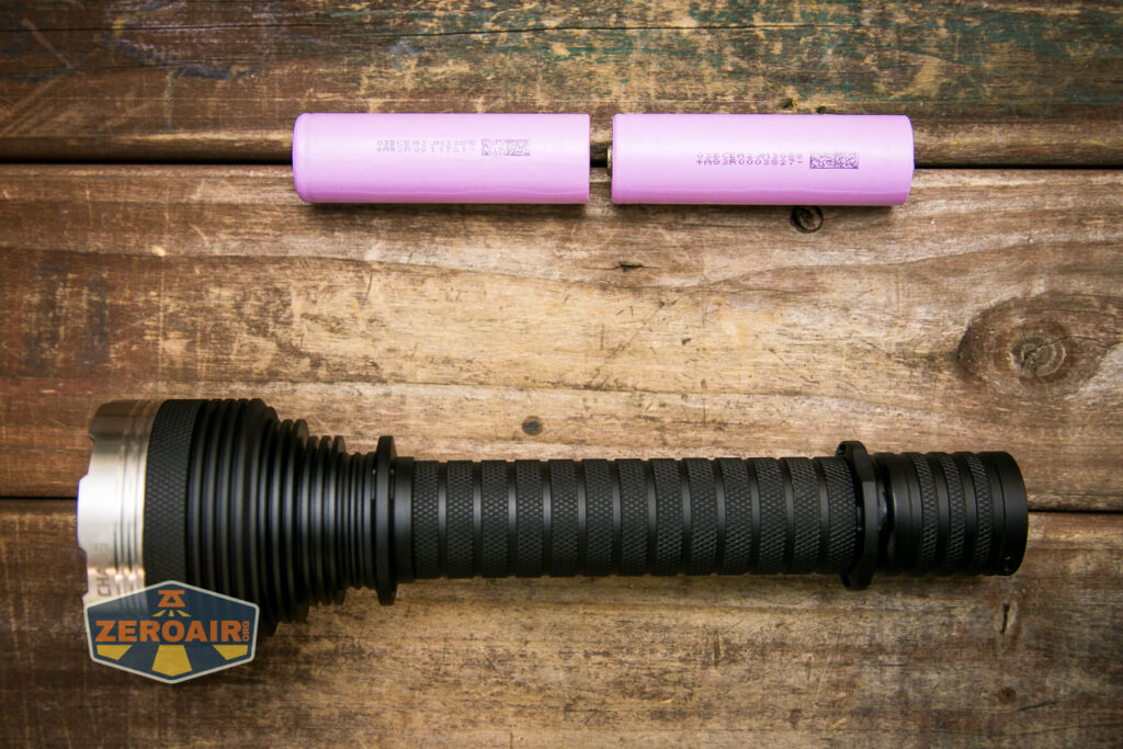 Nightwatch NS59v2 Chaos flashlight what's included