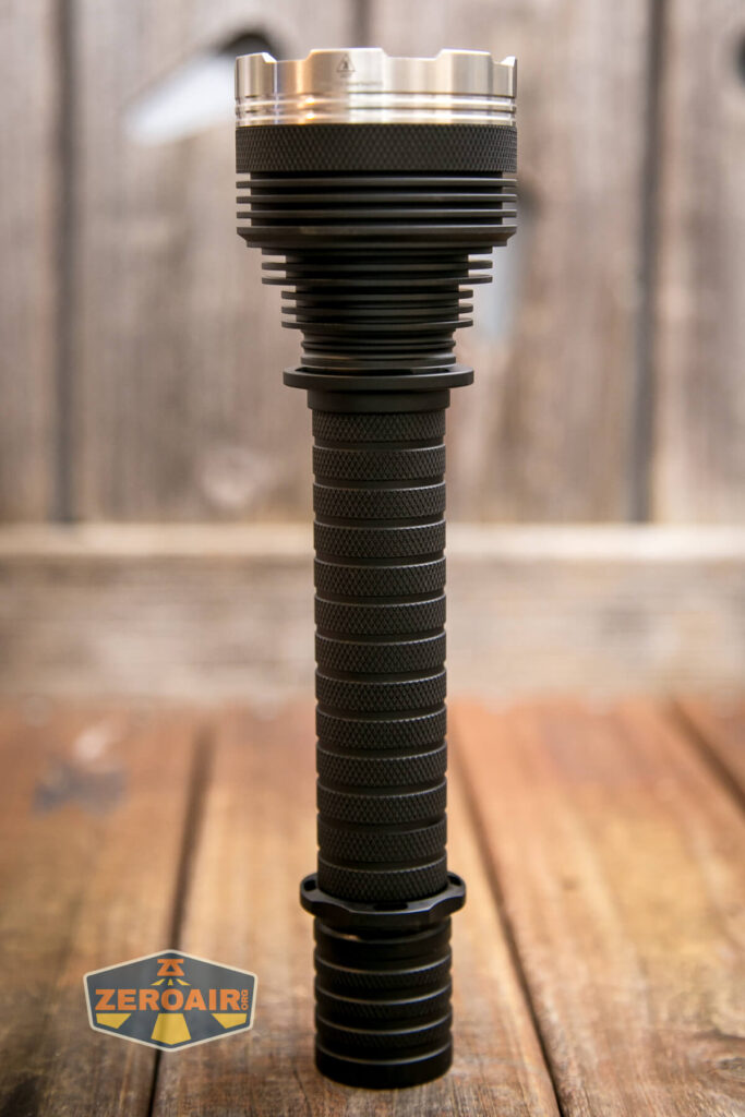 Nightwatch NS59v2 Chaos flashlight showing all sides