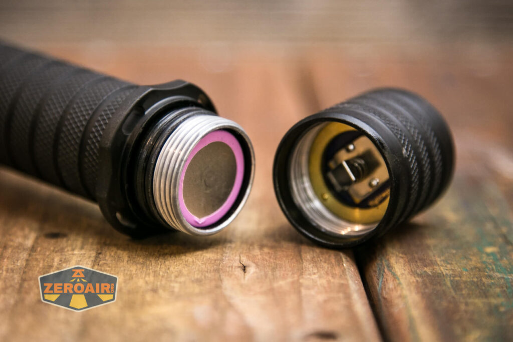 Nightwatch NS59v2 Chaos flashlight included 21700 cells installed