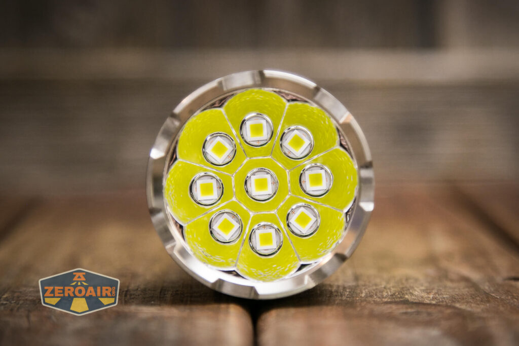 Nightwatch NS59v2 Chaos flashlight emitter array