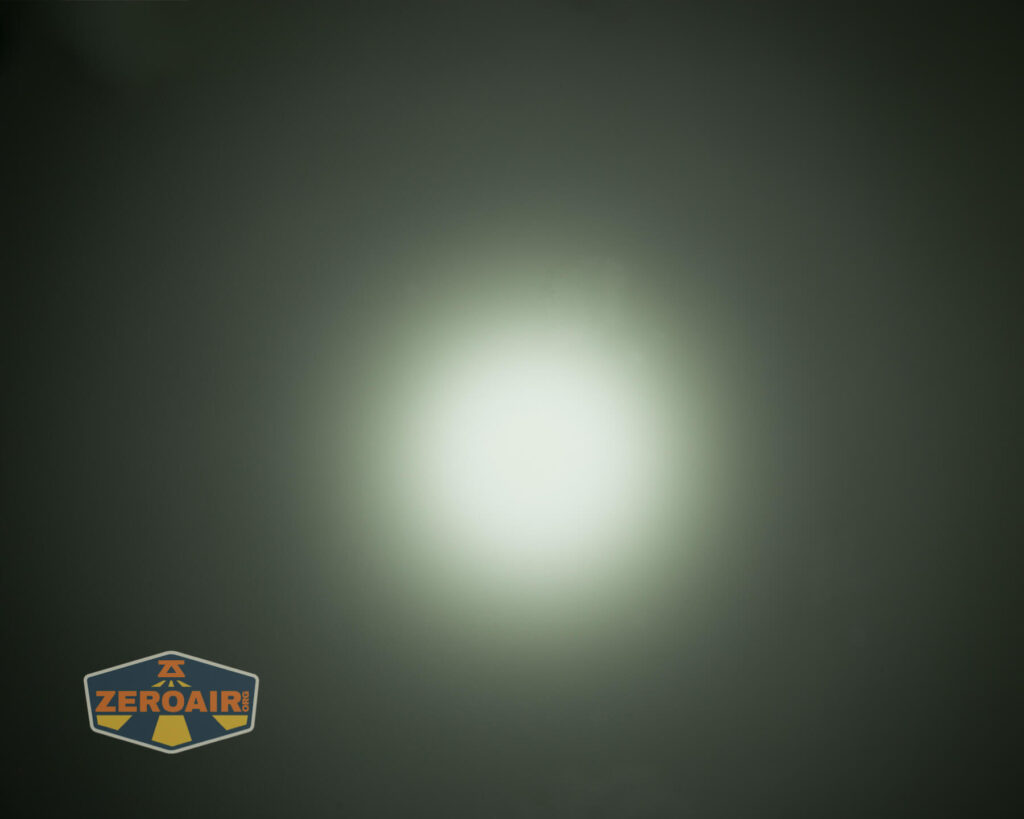 beamshots on ceiling