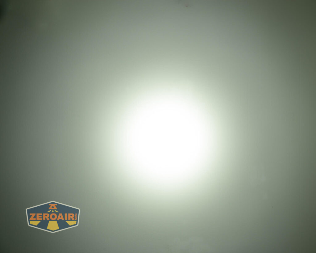 beamshots on ceiling