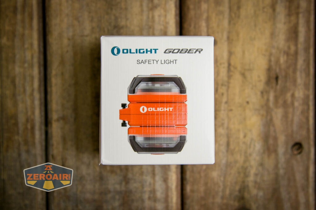 Olight Gober Safety flashlight box