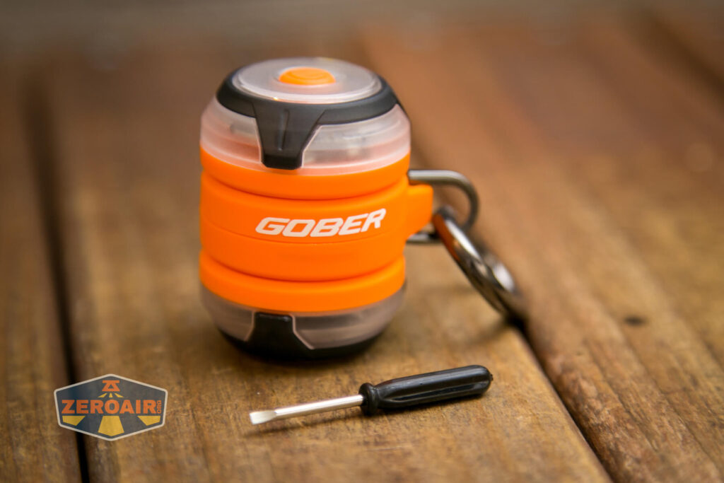 Olight Gober Safety flashlight with screwdriver