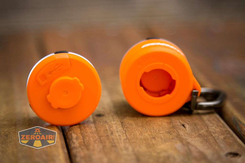 Olight Gober Safety flashlight charging port cover