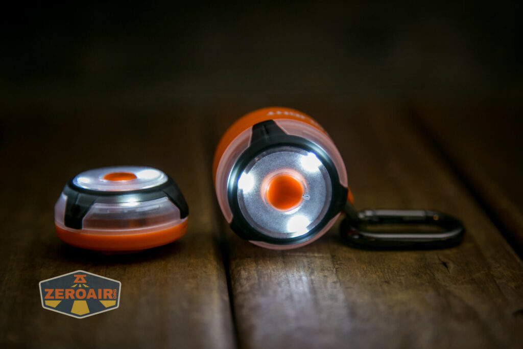 Olight Gober Safety flashlight emitters on